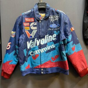 VALVOLINE-JEFF HAMILTON LEATHER RACING JACKET