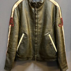 ARMANI JEANS-LEATHER JACKET