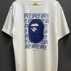 A BATHING APE-BAPE Logo Monogram Tee