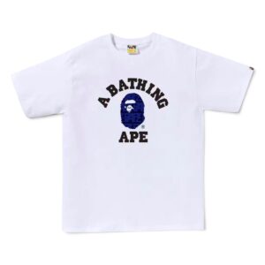 BAPE Logo Monogram College Tee