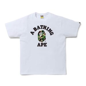 BAPE ABC Camo College Tee
