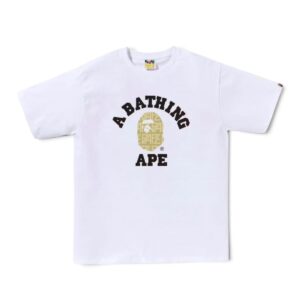 BAPE Logo Monogram College Tee