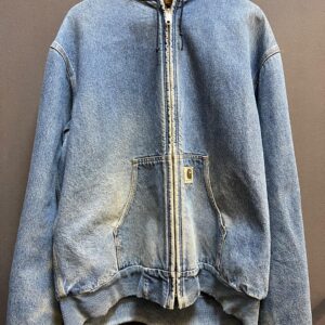 CARHARTT- 00's Blanket-Lined Wash Denim Active Jacket-J08DST