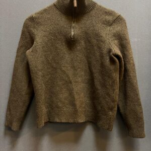 POLO RALPH LAUREN- WOOL HALF ZIP SWEATER