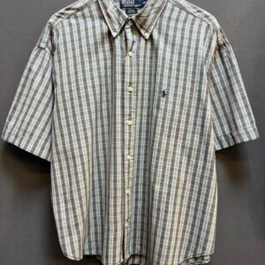 RALPH LAUREN - 90's Plaid Pattern Shirts