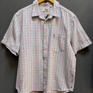 LACOSTE - Plaid Pattern Checked Regular Fit