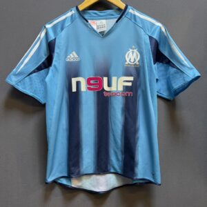 ADIDAS N- 00's OLYMPIQUE MARSEILLE AWAY FOOTBALL JERSEY
