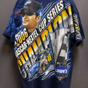 NASCAR 2006 Jimmie Johnson Lowe's Car AOP T-Shirt - Image 3