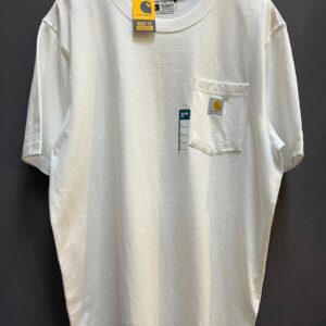 CARHARTT RELAXED FIT WHT POCKET T-SHIRT