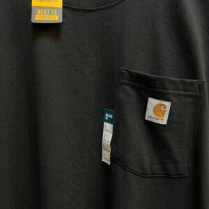CARHARTT RELAXED FIT BLK POCKET T-SHIRT - Image 2