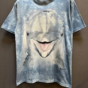 THE MOUNTAIN 2012 DOLPHIN FACE GRAPHIC T-SHIRT