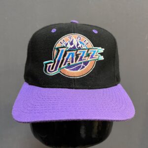 Vintage 90's UTAH JAZZ OG LOGO NBA Snapback Cap
