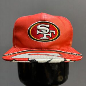 New Era San Francisco 49ers Leather NFL Cap