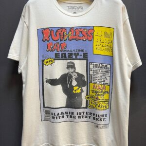 EAZY-E RUTHLESS RAP MAGAZINE GRAPHIC T-SHIRT