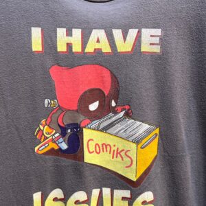 MARVEL DEADPOOL I HAVE ISSUES GRAPHIC T-SHIRT - Image 3