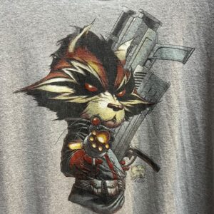 MARVEL GUARDIANS OF THE GALAXY ROCKET RACOON GRAPHIC T-SHIRT - Image 4