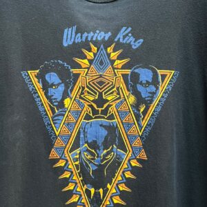MARVEL BLACK PANTHER "WARRIOR KING" GRAPHIC T-SHIRT - Image 3