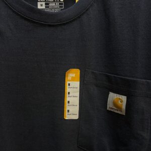 Loose Fit Heavyweight Short-Sleeve k87 Pocket T-Shirt - Image 2