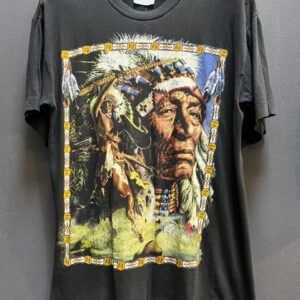 VINTAGE NATIVE AMERICAN REDSKINS GRAPHIC T-SHIRT