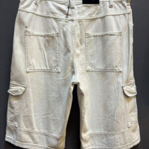 DENIM WHITE Y2K SHORTS - Image 3