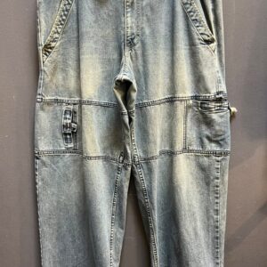 LIGHT-WASH Y2K BAGGY DENIM JEANS