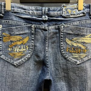 Y2K-STYLE WOMEN's GRAPHIC DENIM JEANS - Image 5
