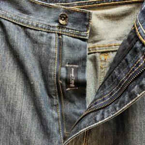 VINTAGE ECKO UNLTD. BAGGY BLUE DENIM JEANS - Image 4