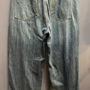 VINTAGE ECKO UNLTD. BAGGY BLUE DENIM JEANS - Image 3