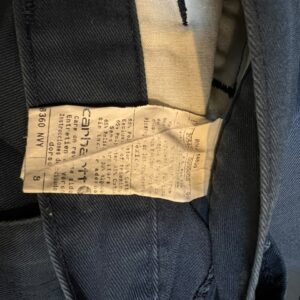 CARHARTT B360 NAVY WIP SHORTS - Image 5