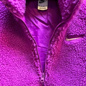 00's Nike Sherpa Fuzzy Thick Jacket - Image 2