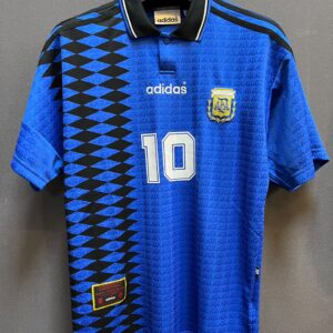Adidas Argentina 1994 No. 10 Retro Away Jersey