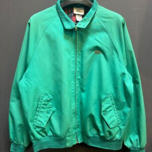 Vintage 90's Izod Lacoste Embroidered Alligator Logo Harrington Jacket
