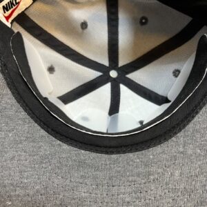 Vintage 90's Nike Heather Embroidered Swoosh Round Logo Snapback Cap - Image 5