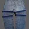 00's-Y2K Ecko UNLTD Embroidered World Map Graphic Denim Jeans Pants