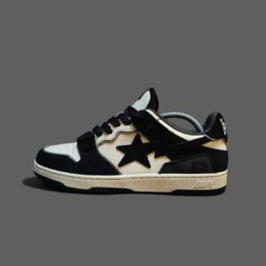 A Bathing Ape Bape SK8 Sta Black Suede