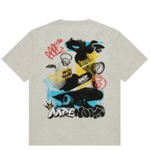 AAPE by *A Bathing Ape Bold Blue Skateboard-Theme Logo - Image 2