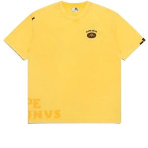 AAPE by *A Bathing Ape Yellow Fancy Embroidered Logo Patch