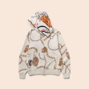 BAPE Jewels Shark Full Zip Hoodie (SS24) - Image 3