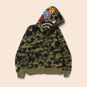 BAPE 1st Camo Shark Full Zip Hoodie