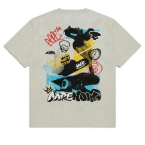 AAPE by *A Bathing Ape Bold Blue Skateboard-Theme Logo - Image 2