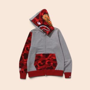 BAPE Color Camo Shark Full Zip Hoodie - Image 2