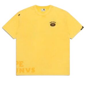 AAPE by *A Bathing Ape Yellow Fancy Embroidered Logo Patch