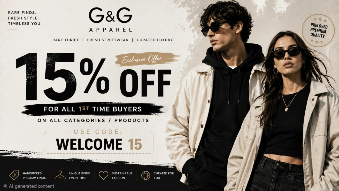 15% OFF ON SITEWIDE PRODUCTS OF STREETWEAR