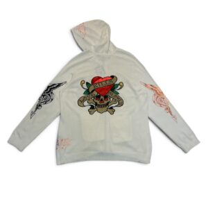 Ed Hardy Full-Zip Hoodie Skull - Image 3
