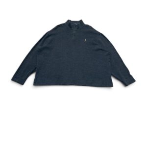 00's Polo Ralph Lauren Quater-zip Pullover Sweater - Image 2