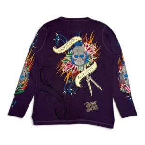 Pullover Skull Sweater - Image 2