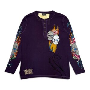 Pullover Skull Sweater
