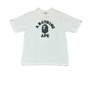 BAPE Layered Line Camo College Tee