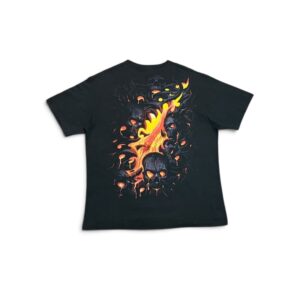 SPIRAL SKULL LAVA GRAPHIC TEE - Image 2
