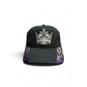 00’s Los Angeles Kings Embroidered Crown Logo NHL Adjustable Strap Cap